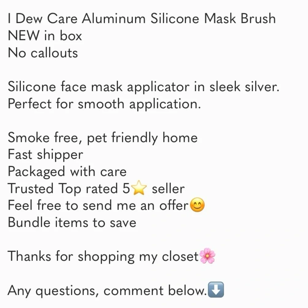 I Do Care 3 pc Mini Scoops Skincare Set -and the silicone applicator brush NIP - Picture 14 of 14